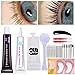 Eyelash D-y-e Kit Black at Home, Eyebrow Lash T-in-t Lasting Black Color 8 Weeks Professional Training Lash Coloring Kit Treatment Only Takes 30 Minutes(Black d-y-e kit-15ml)