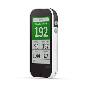 Garmin Approach G80, All-in-One Premium GPS Golf Handheld with Integrated Launch Monitor, 3.5" Touchscreen