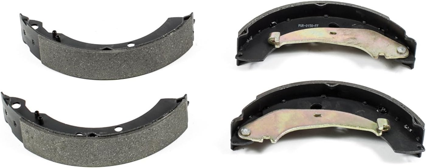 PowerStop Rear Drum Brake Shoes for Chrysler PT Cruiser 2004-09 - Brake Shoe Replacement, B810