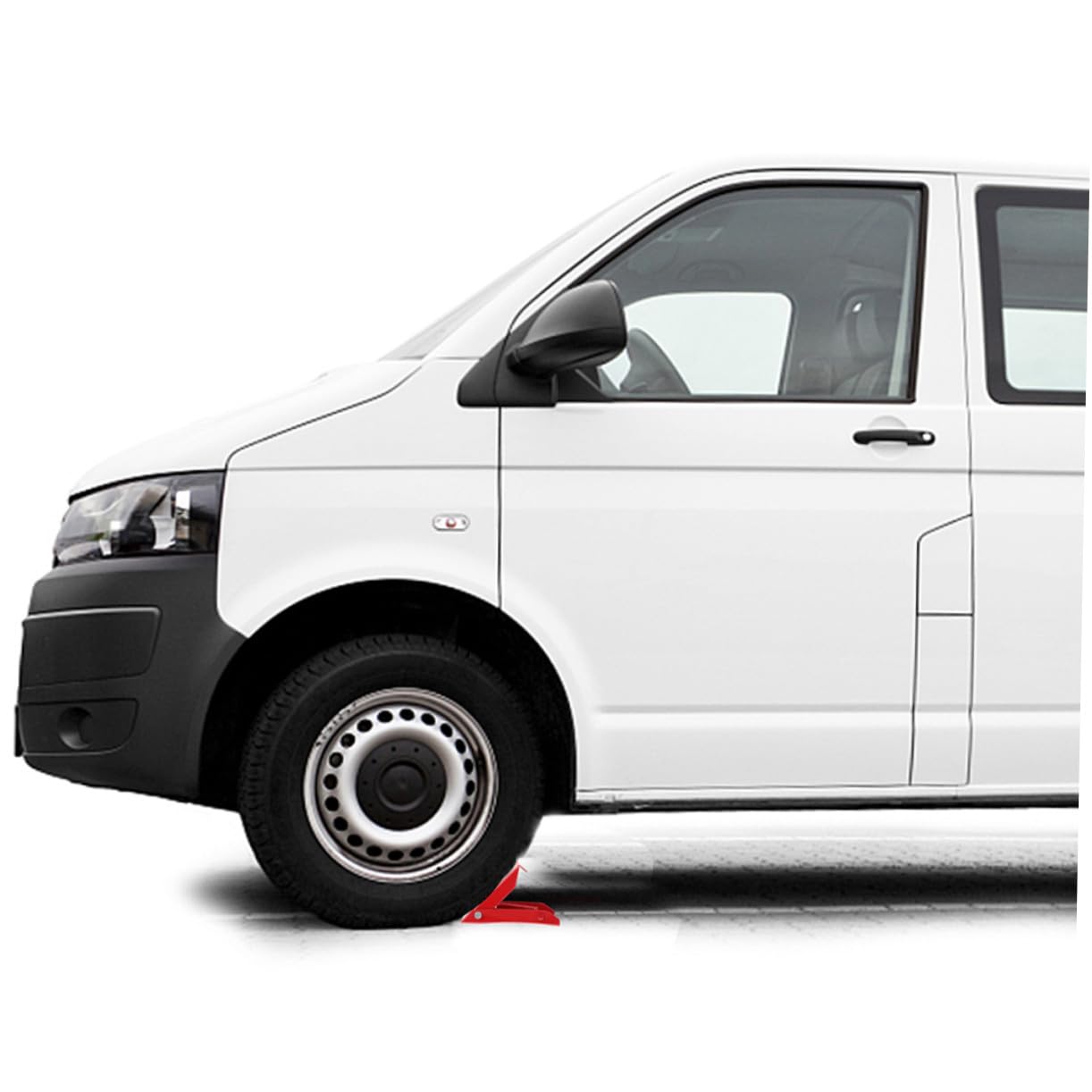 Yardwe 2 Stück Teiliges Anti rutsch Dreieck stützpad für Fahrzeugreifen Rutschfester Unterlegkeil für Präzise Reifenpositionierung Stabiler Halt für Pkw Lkw Anhänger und Wohnwagen