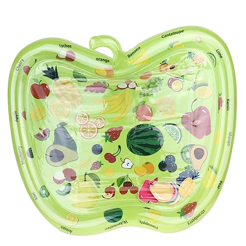 CATIEBYE インフレータブルプレイパッド フォーム 泡ベビープレイマット 水遊び たち 遊び仲間 遊ぶ 幼児 屋外 インフレータブルウォーターパッド インフレータブルクッション Green