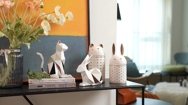 Boîte à Biscuits En Céramique Chat – Design Mignon, Couvercle, Idéale Pour Thé, Café, Bonbons – 20 Cm