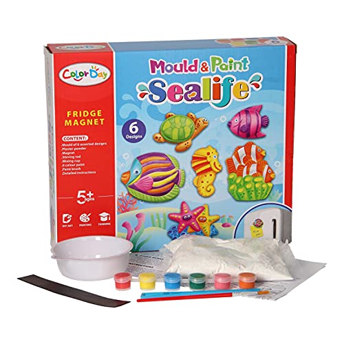 Underwater World Gypsum Casting Magnets Spielzeug.