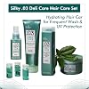 .03 Deli Hair Care Set for All Hairs - 4-In-1 Kit with Hair Growth Oil, Hydrating Hair Balm & Shampoo for Stronger Strands - Hair Serum Boosts Shine & Smoothness After Every Wash