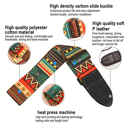 Sangle Guitare Accessoires Guitare design Réglable Folk Transfert Chaleur Polyester Coton Impression personnalité Rétro… - Les Beatles, Paul McCartney, John Lennon, RIngo Starr, George Harrison Sangle Guitare Accessoires Guitare design Réglable Folk Transfert Chaleur Polyester Coton Impression personnalité Rétro… – Image 3