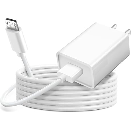 Flexible and Durable 5V Baby Monitor Power Supply Cord with Micro USB...