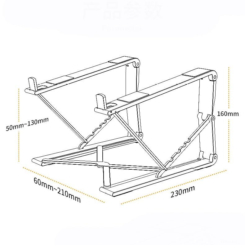 Augmentation de la hauteur du bureau avec ce support PC en aluminium