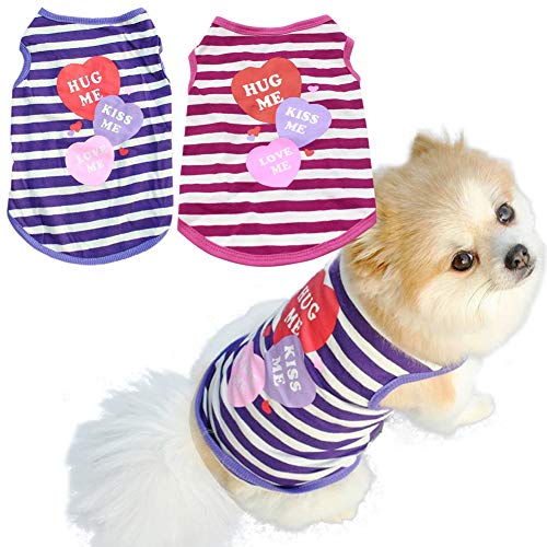 Whiie891203 Pet Dog Clothes, Pet Puppy Dog T-Shirt...