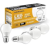 Hochwertiges, helles Premium-Licht - Flimmerfreie und sofort einschaltende Technologie, liefert 1055 Lumen warmweißes Licht und schafft eine angenehme Atmosphäre in jedem Raum. Keine Wartezeit zum Aufwärmen auf volle Helligkeit