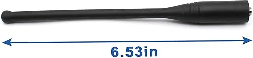 Miniatura 2 de Antena de repuesto UHF de 6.5 pulgadas, 403-470 MHz, RAN4031, compatible con Motorola CP110 RDU4100 RDU4160D RDU2080D RDU2020 RDV2020 Whip Antenna