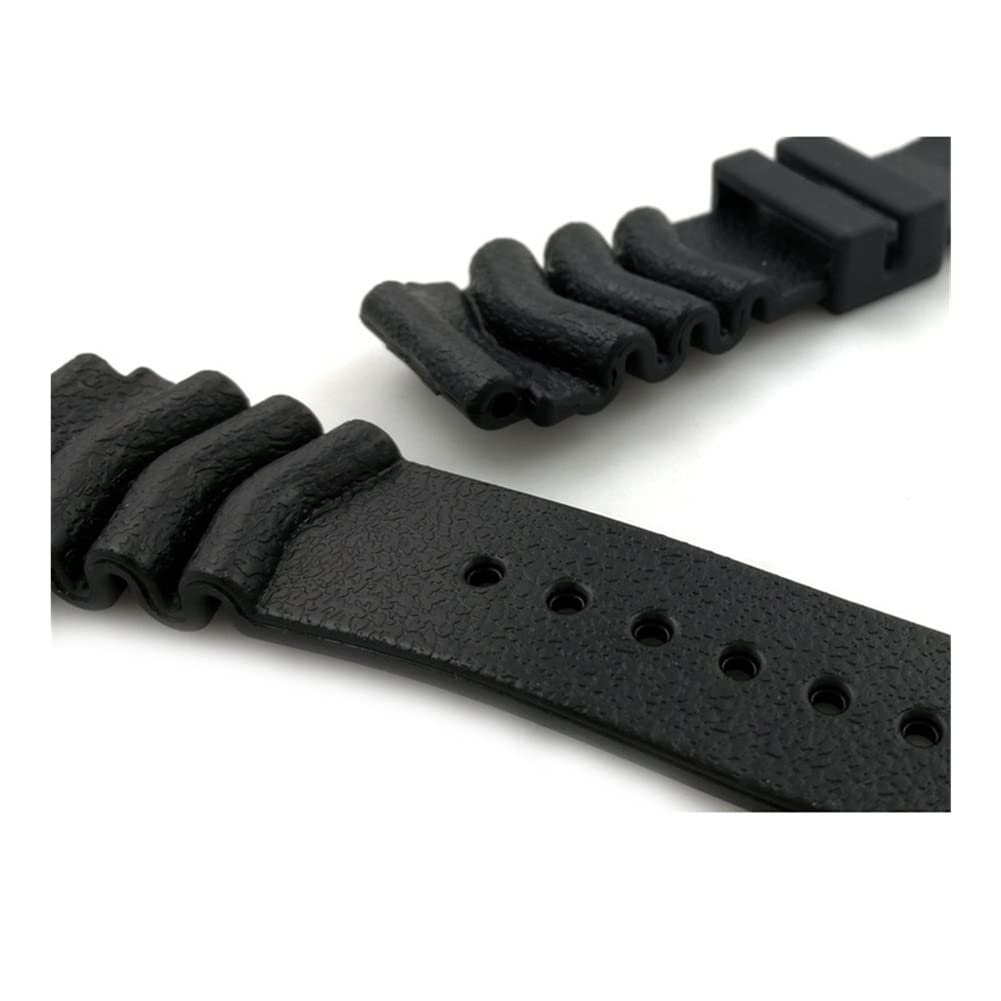 Lederen horlogeband 18mm 20mm 22mm 24mm heren polsband handgemaakte stiksels horlogeband vervangende riemen(Green-white line,22mm