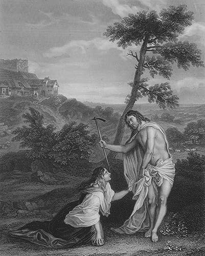 Poster Apparition du Christ Tiziano Vecelli art mural maison 60x90cm