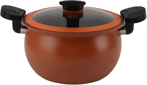 Miniatura 8 de Olla de micro presión antiadherente doméstica, diseño multifuncional, olla de sopa de micro presión de gran capacidad con válvula de escape de