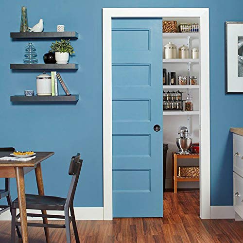 Image of Johnson Hardware 1500 Soft Close Series Commercial Grade Pocket Door Frame for 2x4 Stud Wall (32 inch x 80 inch)