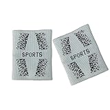 Ldabrye 1 Paar Sport Armbänder, atmungsaktives Schweißband, saugfähige Schweißbänder, Tennis Armbänder für Basketball, Fußball, Laufen