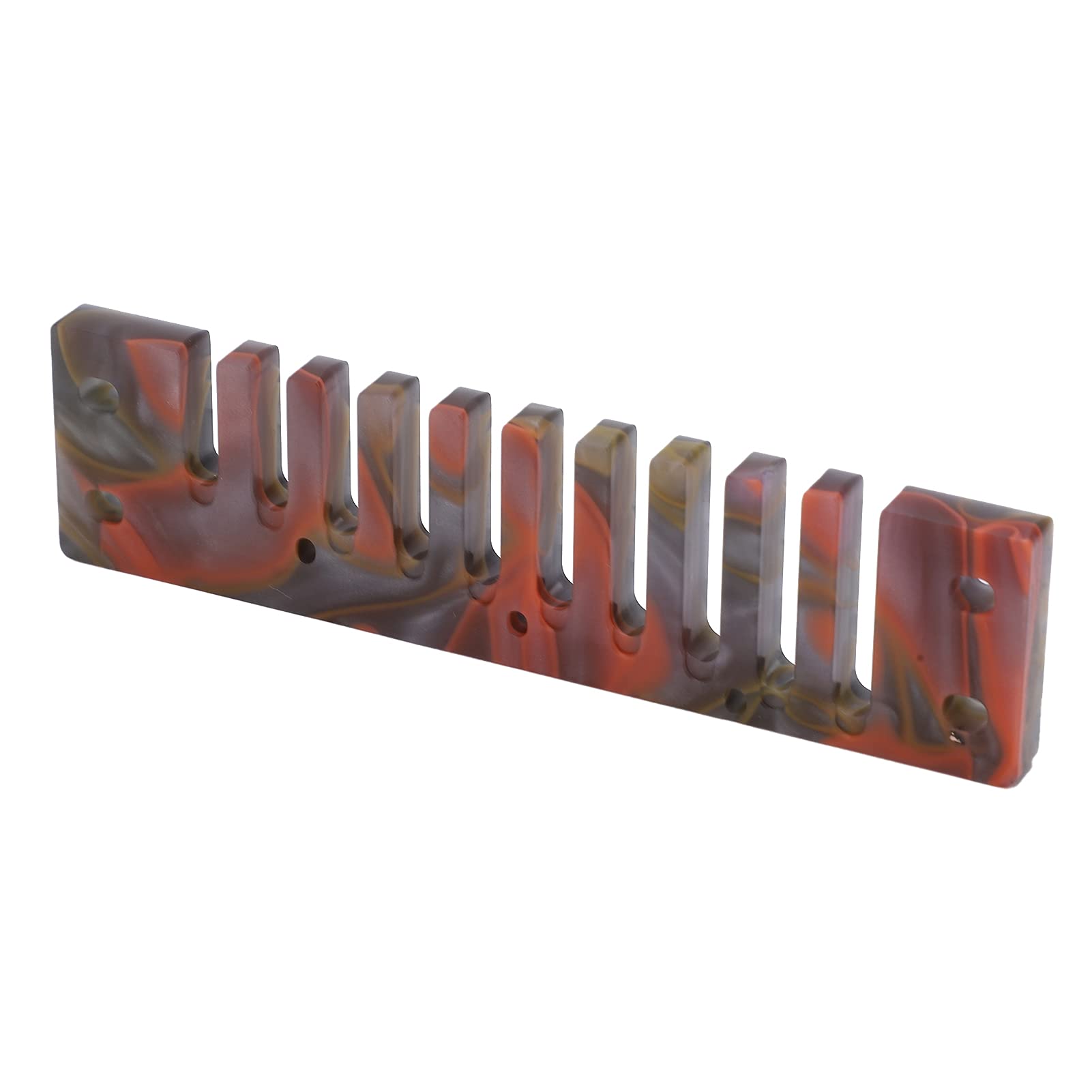 Harmonica Peigne Partie Marine Crossover Crossover Deluxe Acrylic Wind Instrument Accessoires pour les Mélomanes (Ambre)