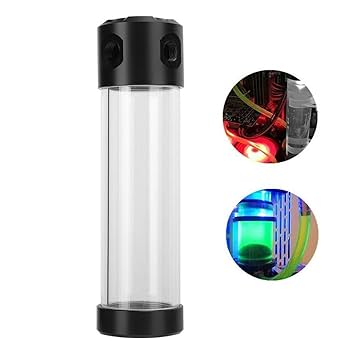 Amazon.co.jp: G1/4 水冷リザーバー 水冷タンク 大容量 消泡