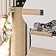 Kletterwand Katzen Kratzbaum Wand Wandmontage, Natur Sisal Stamm Kratzsäule Robuster Kratzstamm für Katzen, Kratzsäule für Katzen, Katzenkratzbaum Sisalstämme Sisalsäulen (Katzenkratzbaum)