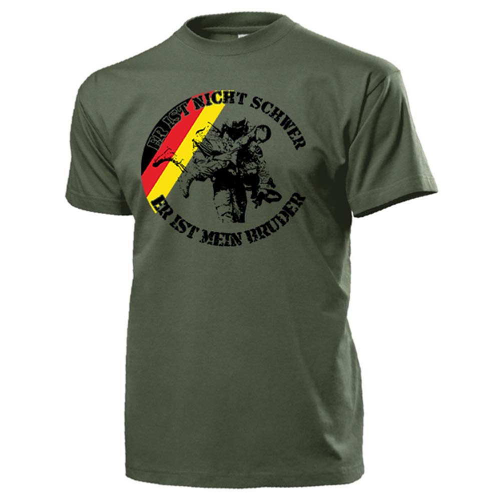 T-shirt médical Sani vert taille L vêtement militaire BW