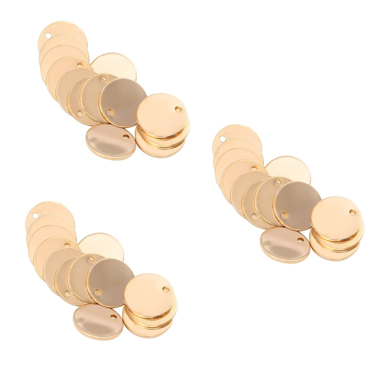 SHINEOFI 72 Pz Pendenti Pendenti in Rame Realizzazione Di Braccialetti Accessori Alla Moda Stampaggio Bracciale Per Ciondoli Braccialetti Di Fascino Collana Braccialetto Prodotto Semifinito