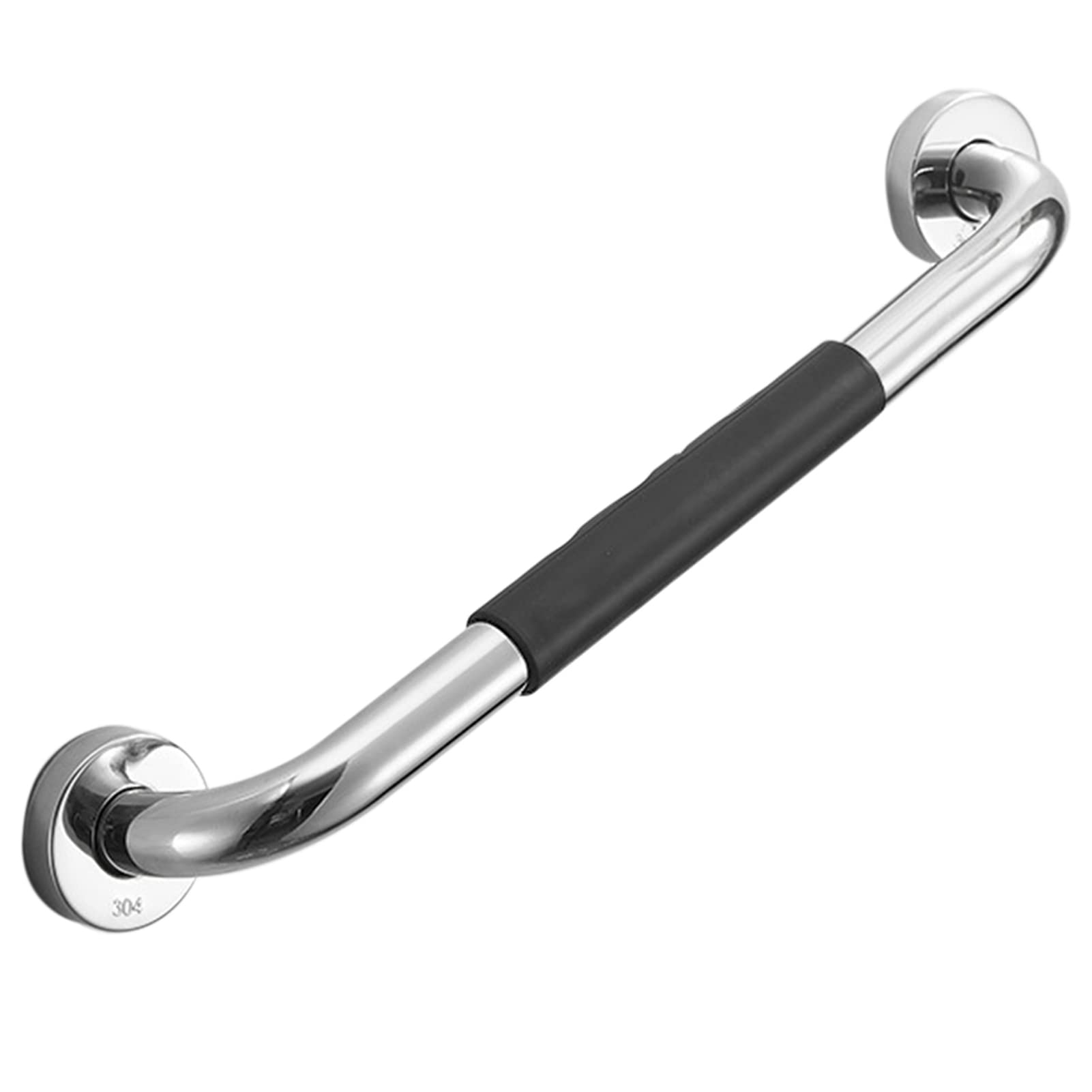 Barre d'appui de toilette pour éviter les chutes avec grip en caoutchouc