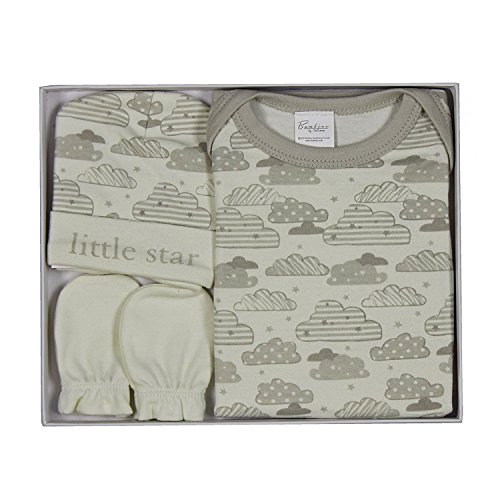 Bambino By Juliana Baby Gift - Babygrow Body Suit Hoed & Wanten - CG947 - Nieuw