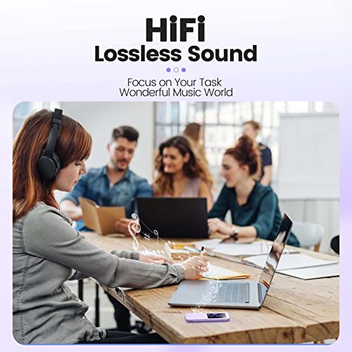 Image of 32GB MP3 Player with Bluetooth 5.3, AGPTEK A09X 2.4 inch Screen Portable Music Player with Speaker Lossless Sound with FM Radio, Voice Recorder, Supports up to 128GB, Purple
