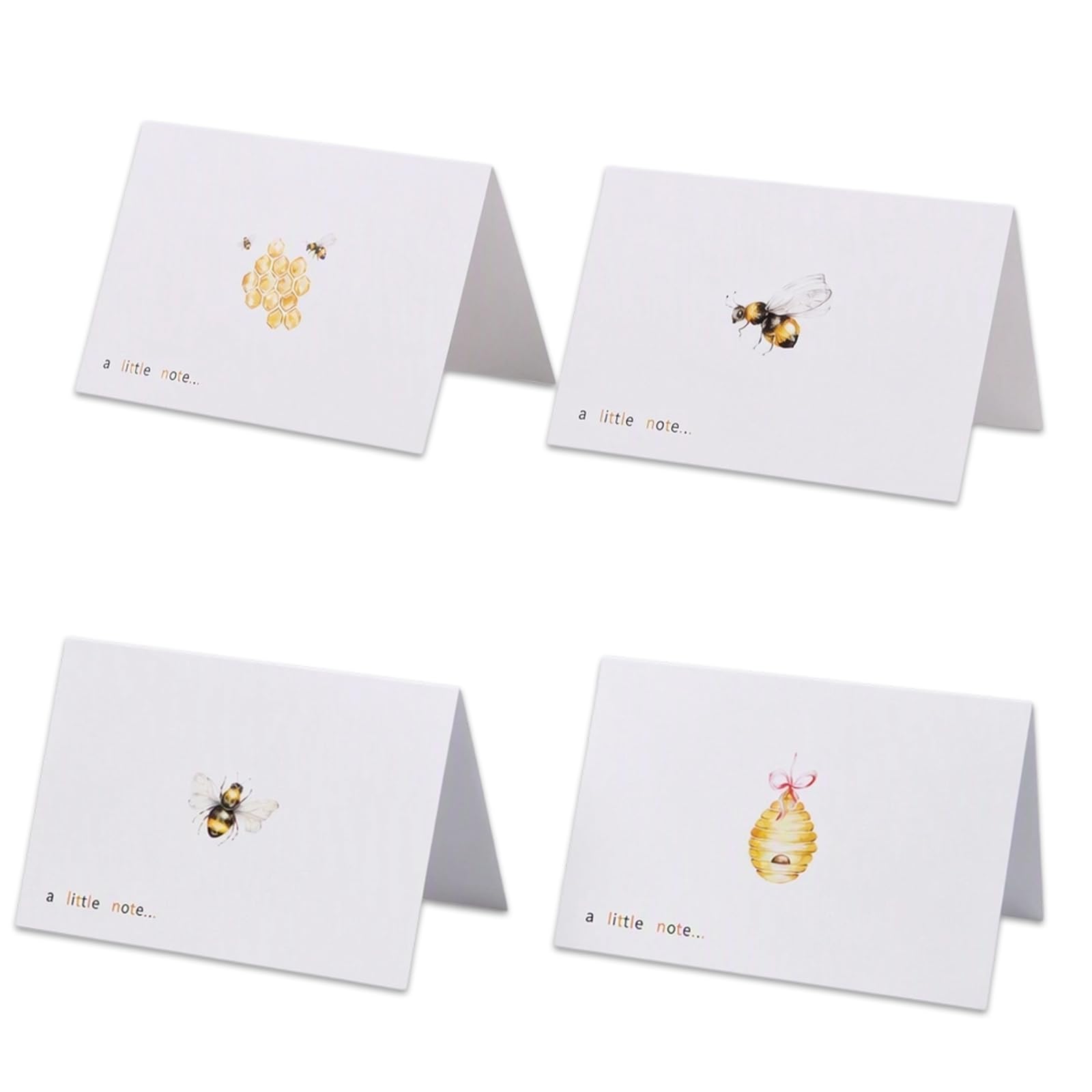 Elovara 12 PCS Premium Good Luck Bee Birthday Card Multipack with Envelopes