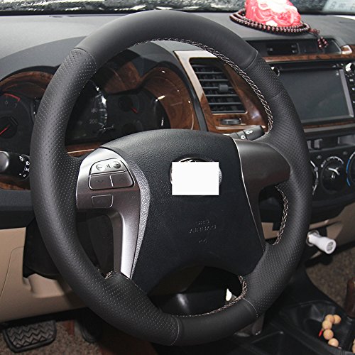 Ablee Superior Microfiber Leather Steering Wheel Cover for Toyota