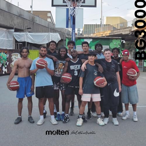 Ballon de basket Molten BG3000 taille 7 en cuir synthetique pour entrainement