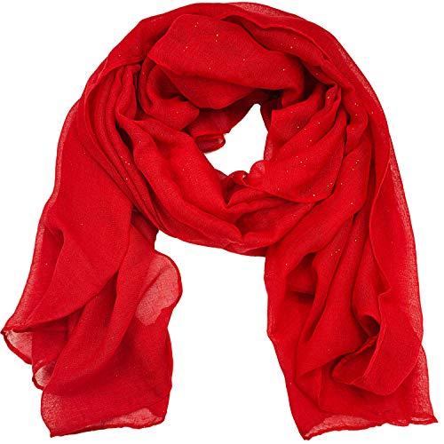 Image of Woogwin Women's Cotton Scarves Lady Light Soft Fashion Solid Scarf Wrap Shawl