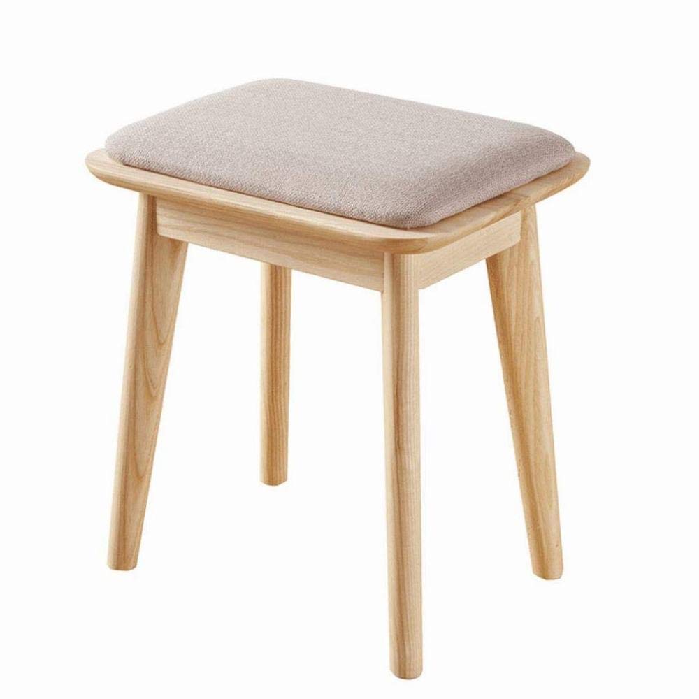 Banc en bois de frêne massif pour chambre au design nordique raffiné