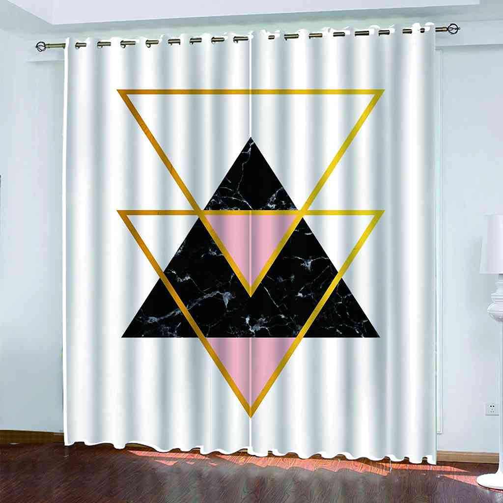 Rideau salon occultant moderne pour fenêtre de chambre d'enfants