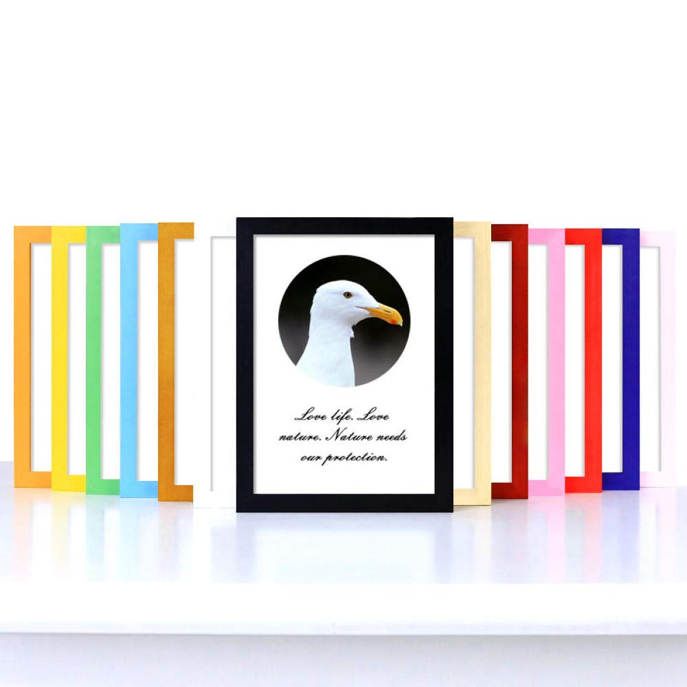 Fotorahmen Modern Wohnkultur Massivholz Hängende Wand Grün Kann 20,5X40,5cm Setzen