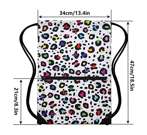 Image of HOLYLUCK Drawstring Backpack Bag Sport Gym Sackpack