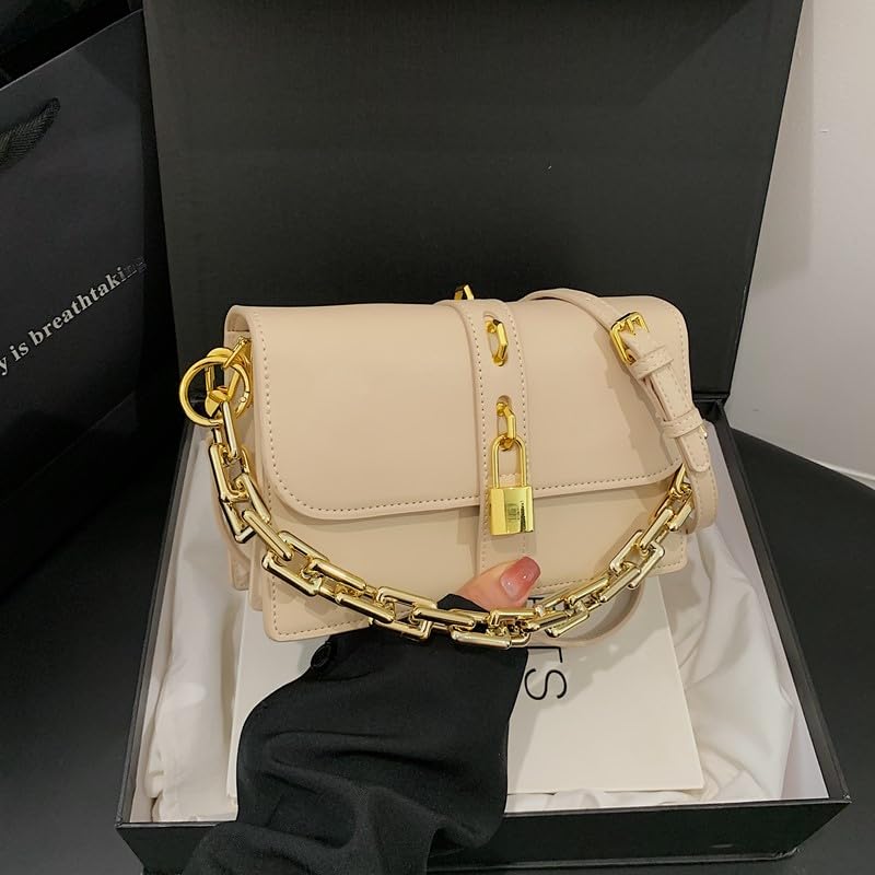 All-Match PU Leather Shoulder Bag for Women Simple Flap Handbag with Adjustable Strap Versatile Crossbody3