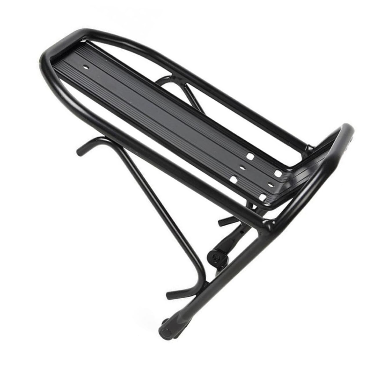 Milisten 1Pc Bike Front Storage Shelf Easy to Install Bike Front Rack Holder for Mountain and Folding Bicycles Bike Accessory for Efficient Luggage