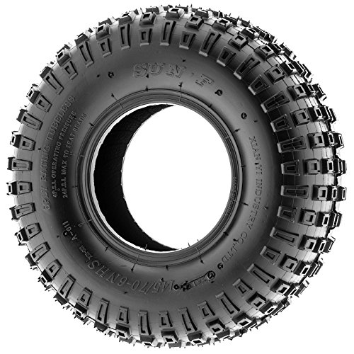 Sunf A011 Sport Xc Atv Go-Kart Tire 145/70-6 (14X6-6), 6 Pr, Square-Knobby Tread, Tubeless #TOP2