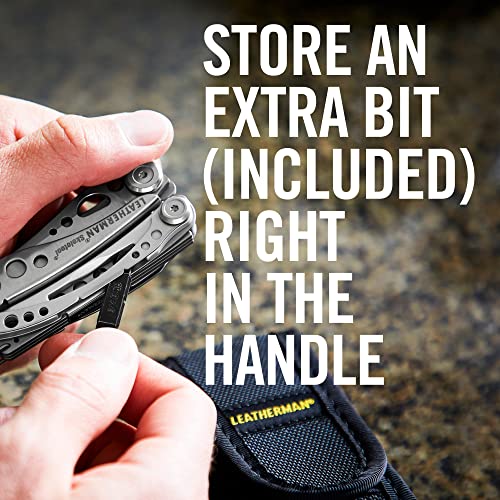 Leatherman, Skeletool Lightweight Multitool With Combo Knife And Bottle Opener, Coyote Tan #TOP6