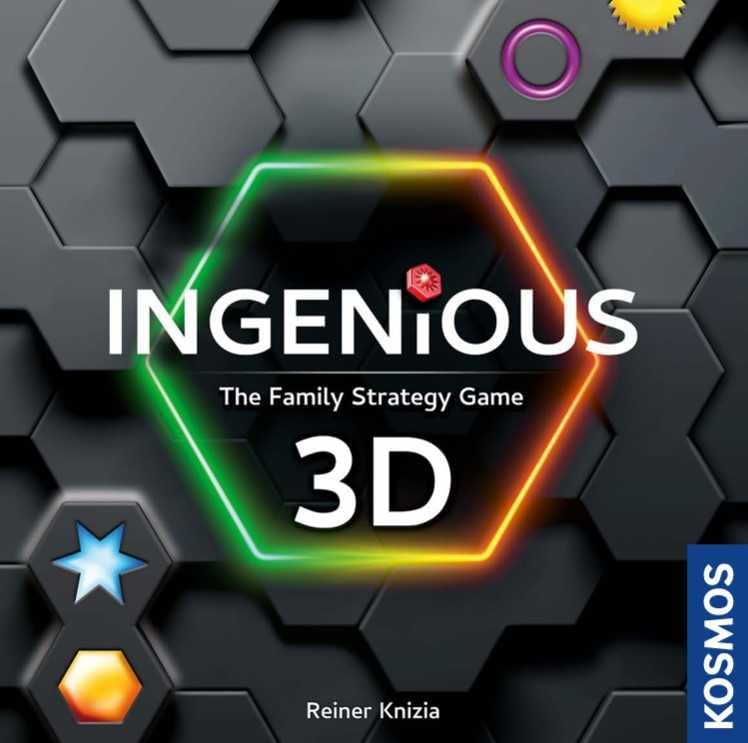 Thames & Kosmos Ingenious 3D Strategy Game, Multi-color, 28 cm x 28 cm x 0.1 cm - Image 2