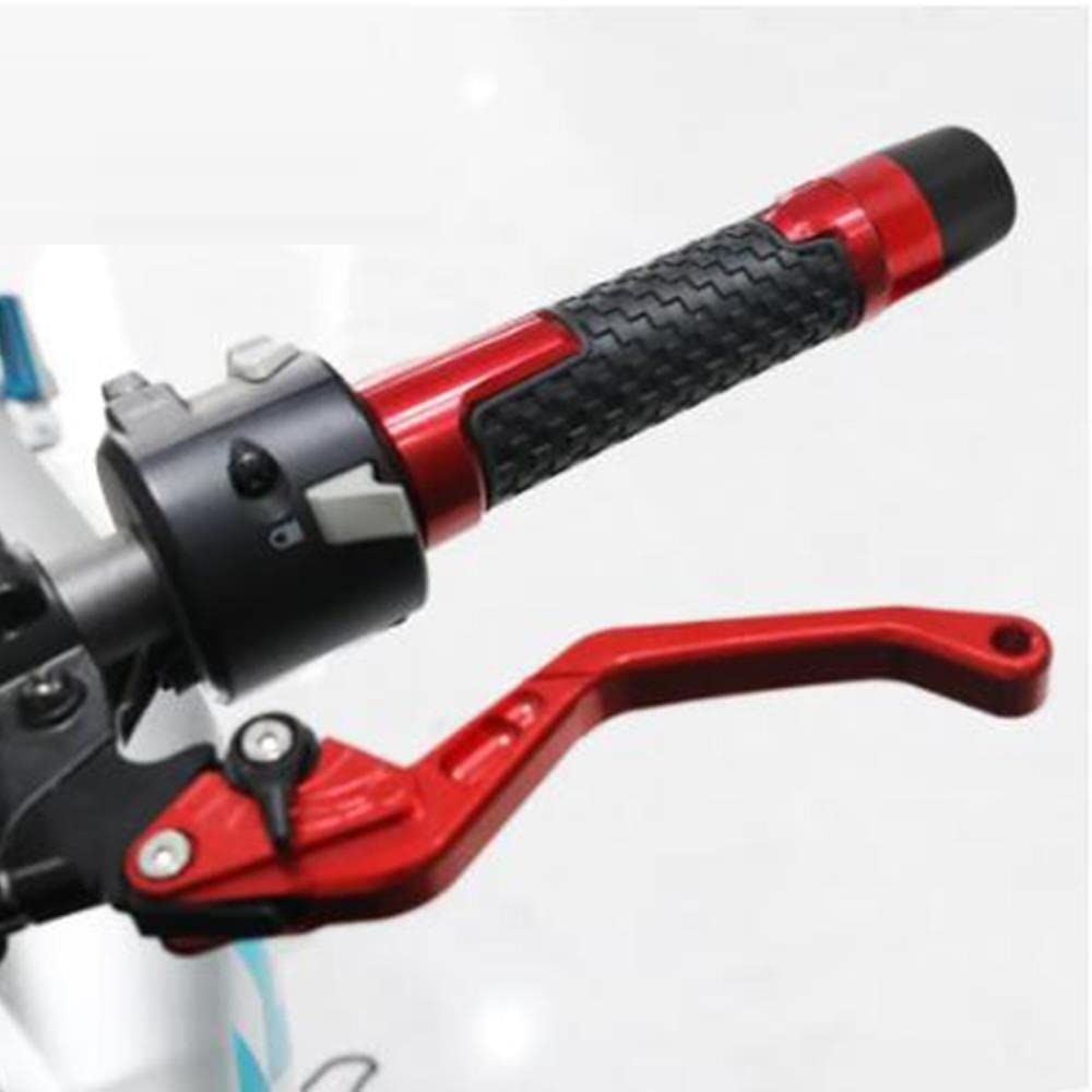 Poignées De Guidon Pour Yamaha MT-09 / Tracer 2014-2021 - CNC Aluminium & Caoutchouc Antidérapant - Couleur Bleu