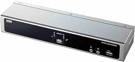デュアルリンクDVI対応パソコン自動切替器（2：1） SW-KVM2HDCN2 デュアルリンクDVI対応パソコン自動切替器（2：1）｜サンプル