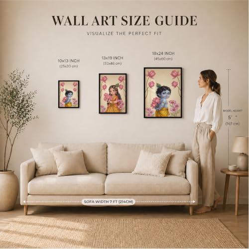 Image of Suneree Traditional Indian Wall Art - Set of 2 (ART 16, 10x13 INCHES)