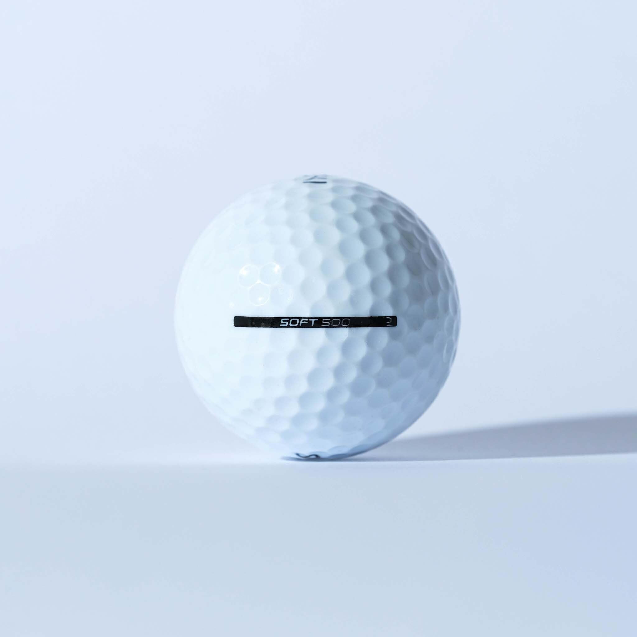 Lot de 24 Balles de Golf d'Occasion INESIS Soft 500 - Qualité - Idéales pour Débutants et Joueurs Confirmés - Qualité Premium et Performance – Marque FrançaiseA