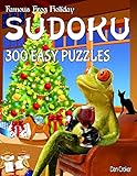 Famous Frog Holiday Sudoku 300 Easy Puzzles With Solutions: Don’t Be Bored Over The Holidays, Do Sudoku!