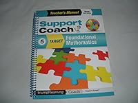 Support Coach 5 Target Foundational Mathematics Texas TEKS Edition Teacher's Manual 1629285633 Book Cover