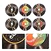 Healifty 12Pcs Black Records Wall Decor Record Cutouts Decoration Records Wall Sign for Party