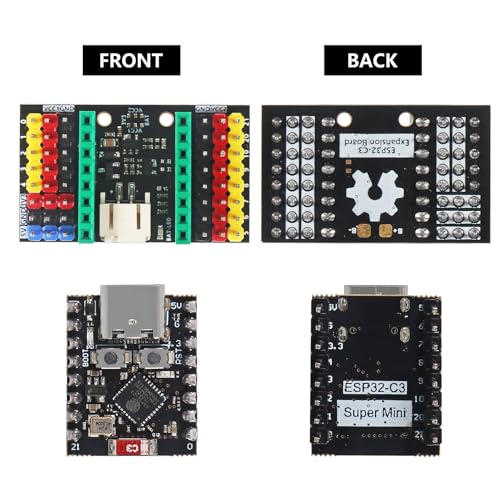 Image of 1 Set ESP32 C3 Supermini Development Board ESP32-C3 WiFi Bluetooth Module with Expansion Board