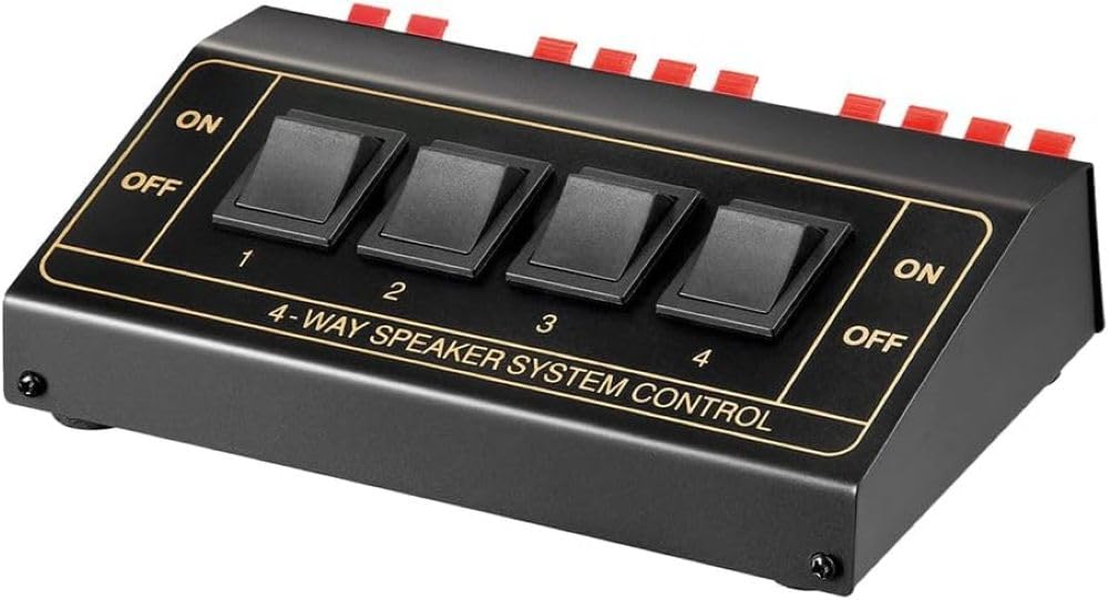 Goobay 11934 Speaker Switch Box