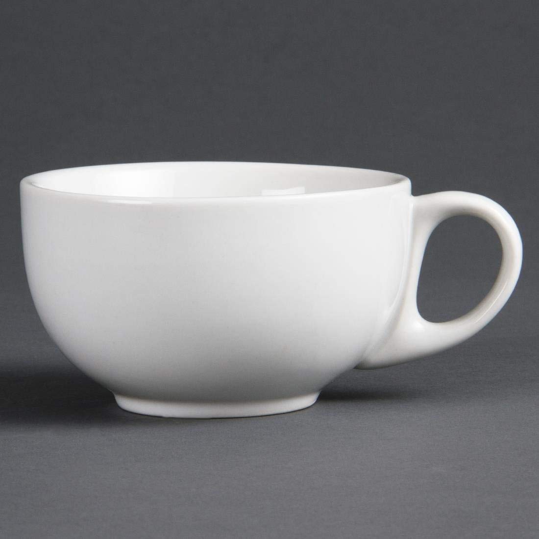 Olympia Whiteware Cappuccino Cup - 284ml 9.6fl oz (Box 12)